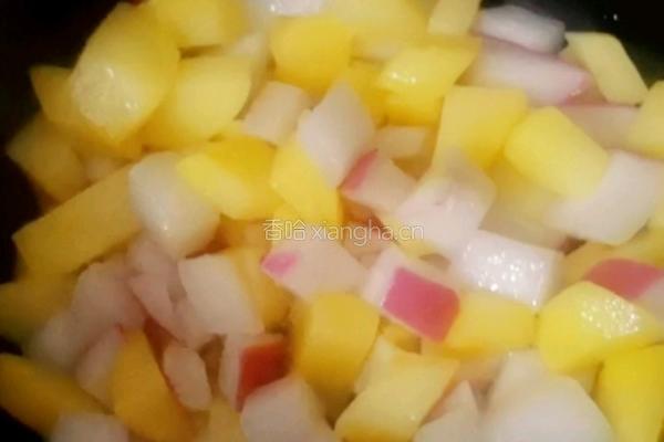 土豆炖大萝卜的做法图解5