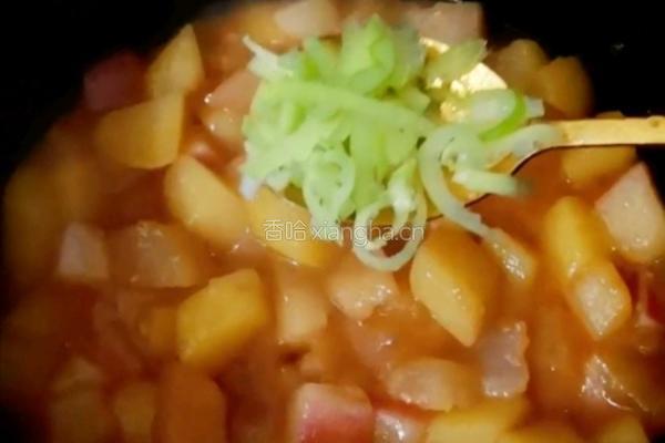 土豆炖大萝卜的做法图解9