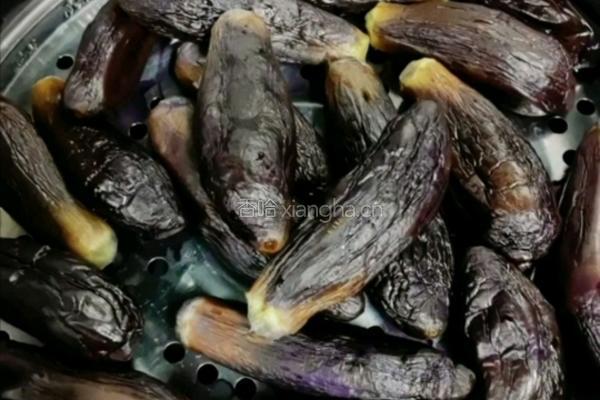 蒜茄子的做法图解4