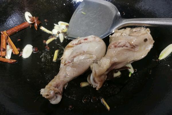 红烧鸡腿的做法图解6