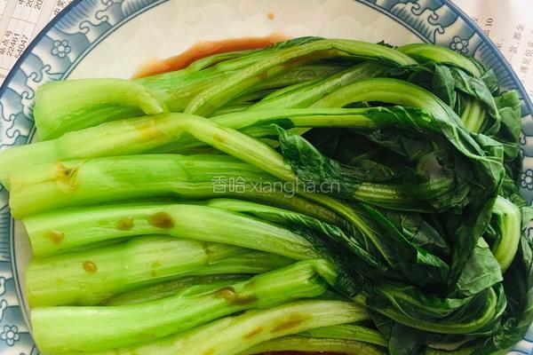白灼菜心