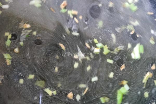 青菜肉丸豆腐汤的做法图解4