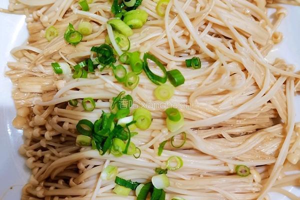 蒜香金针菇的做法图解5