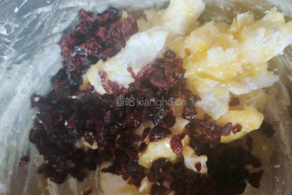 蔓越莓饼干的做法图解4