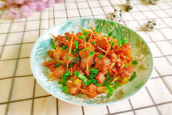 牙签牛肉的做法图解1