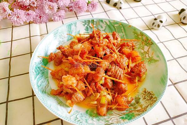 牙签牛肉的做法图解20