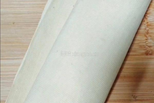 豆皮泡泡脆的做法图解1