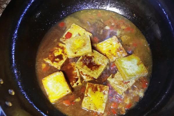 糖醋煎豆腐的做法图解6