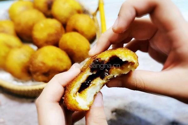 关中小吃 脆皮红糖油糕的做法图解25