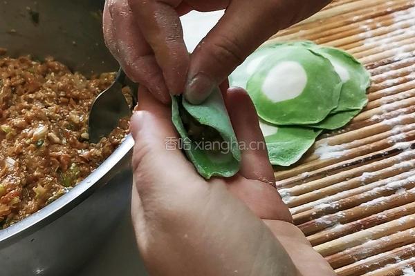 翡翠白菜饺子的做法图解19