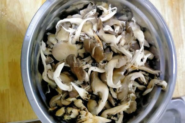 干炸平菇的做法图解4