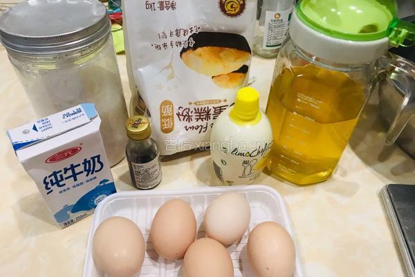 纸杯戚风蛋糕（附图详解学就会）的做法图解1