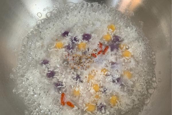 酒酿桂花三色芋圆的做法图解16