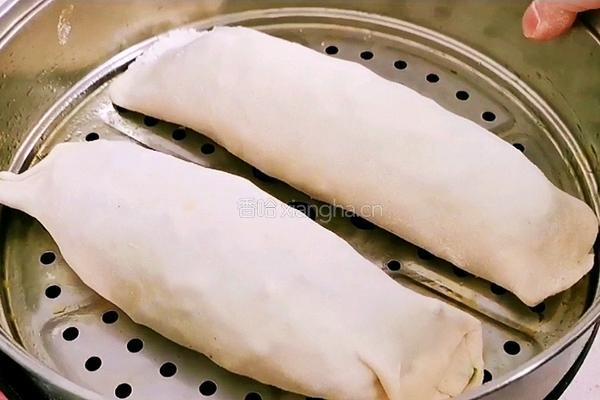 陕西小吃 韭菜孜卷 的做法图解15