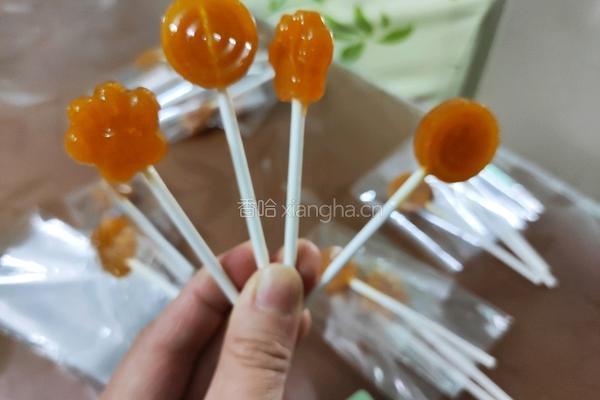 橙子味棒棒糖的做法图解10