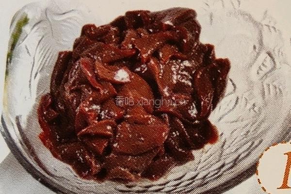 爆炒猪肝的做法图解1