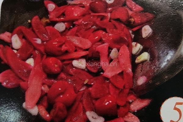 爆炒猪肝的做法图解5