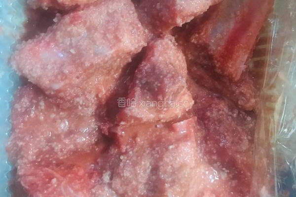 湖北粉蒸肉的做法图解4