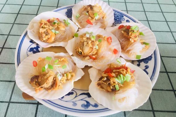 蒜蓉粉丝蒸扇贝