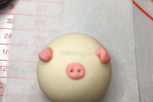 诱人猪猪零食小馒头的做法图解5