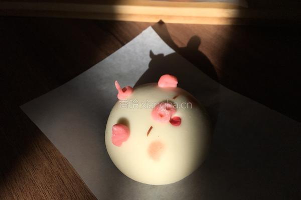 诱人猪猪零食小馒头的做法图解10