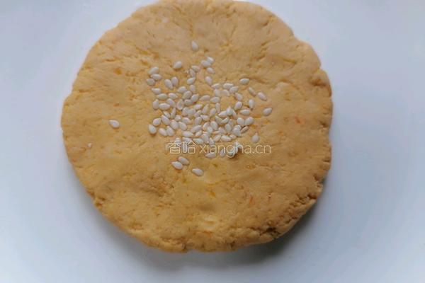南瓜糯米饼的做法图解9