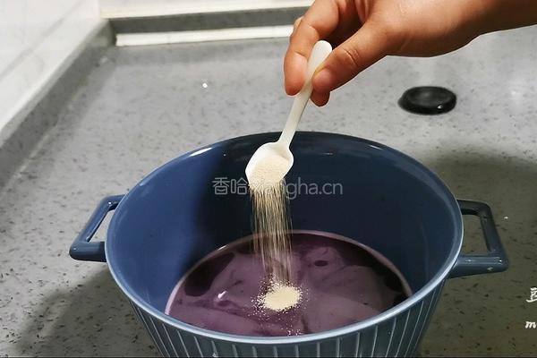 黑米馒头的做法图解7