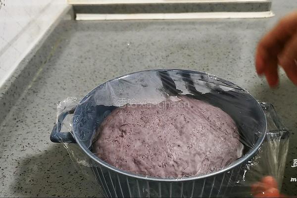 黑米馒头的做法图解14