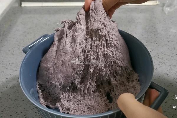 黑米馒头的做法图解15