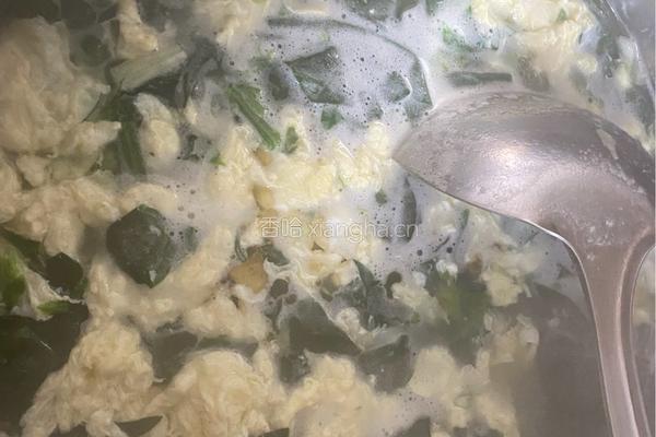 菠菜鸡蛋汤的做法图解7