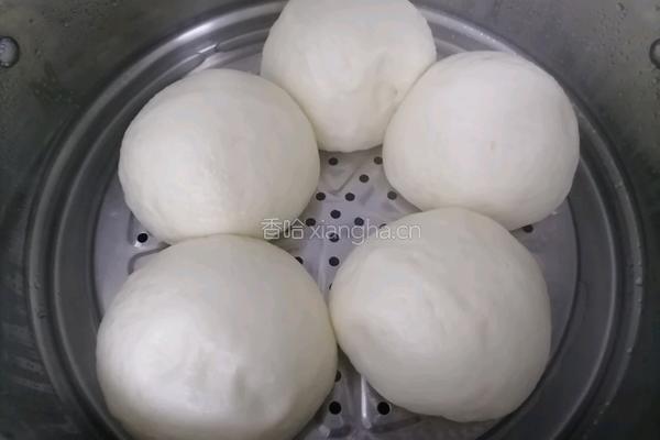 圆圆馒头的做法图解2