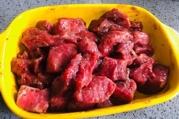 简单美味的杏鲍菇牛肉粒的做法图解7