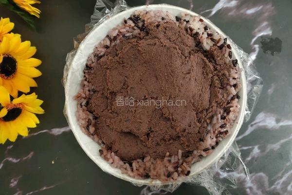 红豆沙八宝饭的做法图解8