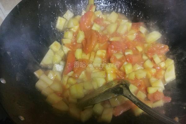番茄土豆炖排骨的做法图解7