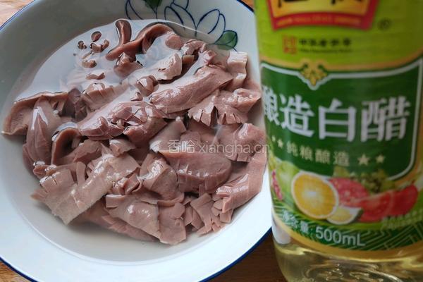 拌腰花的做法图解4