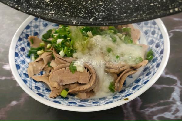 拌腰花的做法图解12