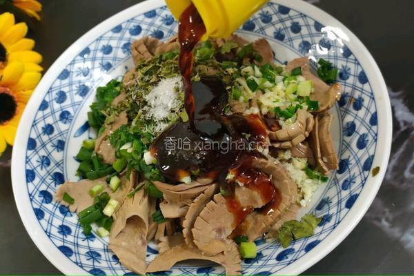 拌腰花的做法图解13