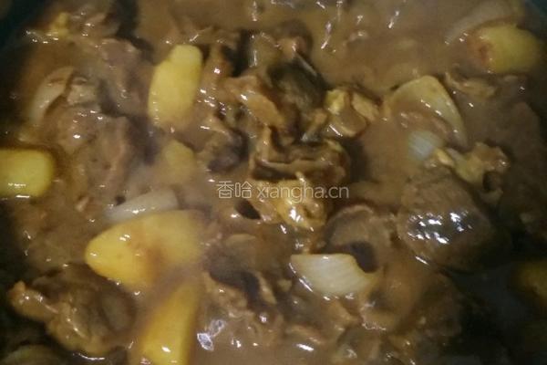 咖喱牛肉的做法图解3