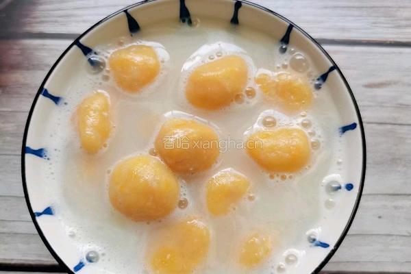 豆浆南瓜小圆子的做法图解13