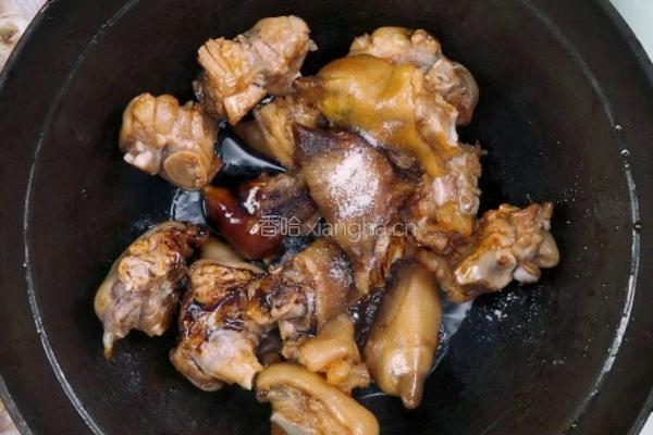 黄豆焖猪蹄的做法图解5