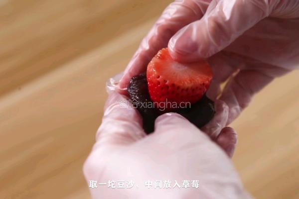 传统草莓大福的做法图解7