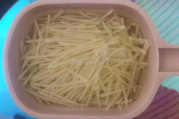 酸辣土豆丝的做法图解4
