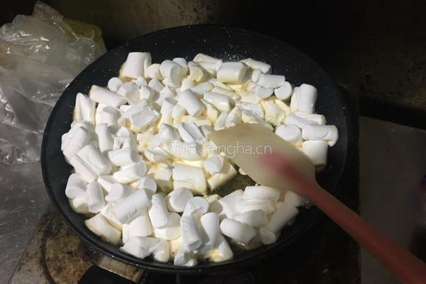 雪花酥的做法图解3