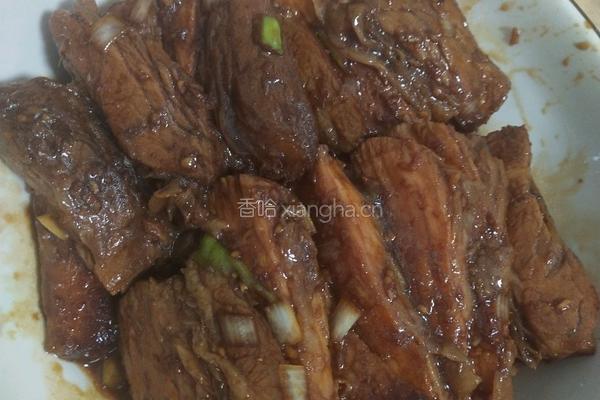 梅菜扣肉的做法图解12