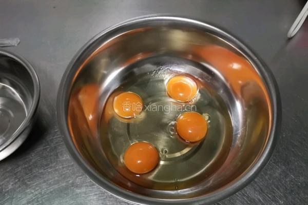 奶油提子蛋糕卷的做法图解2