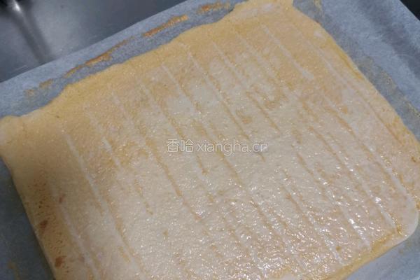 奶油提子蛋糕卷的做法图解15