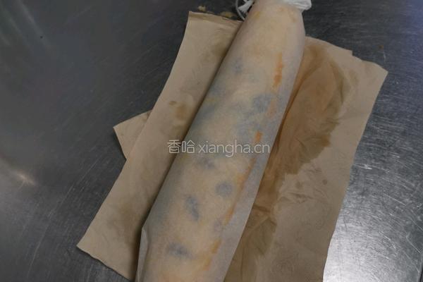 奶油提子蛋糕卷的做法图解16