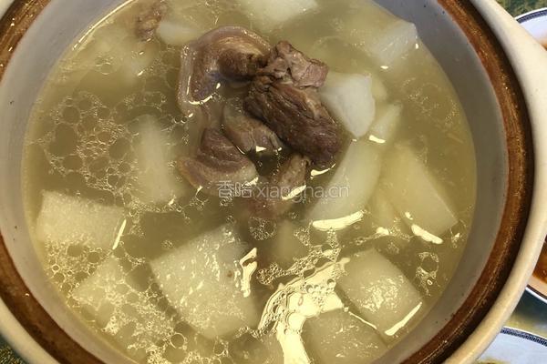 羊肉炖萝卜的做法图解5