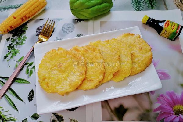 黄金玉米饼的做法图解10
