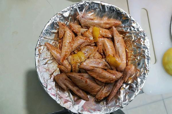 奥尔良柠香烤翅的做法图解4